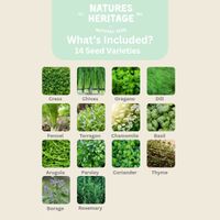Natures Heritage 14 Variety Herb Seed Box